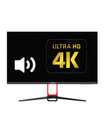 SPRO 28" 4K LED Monitor with Speakers Built-in