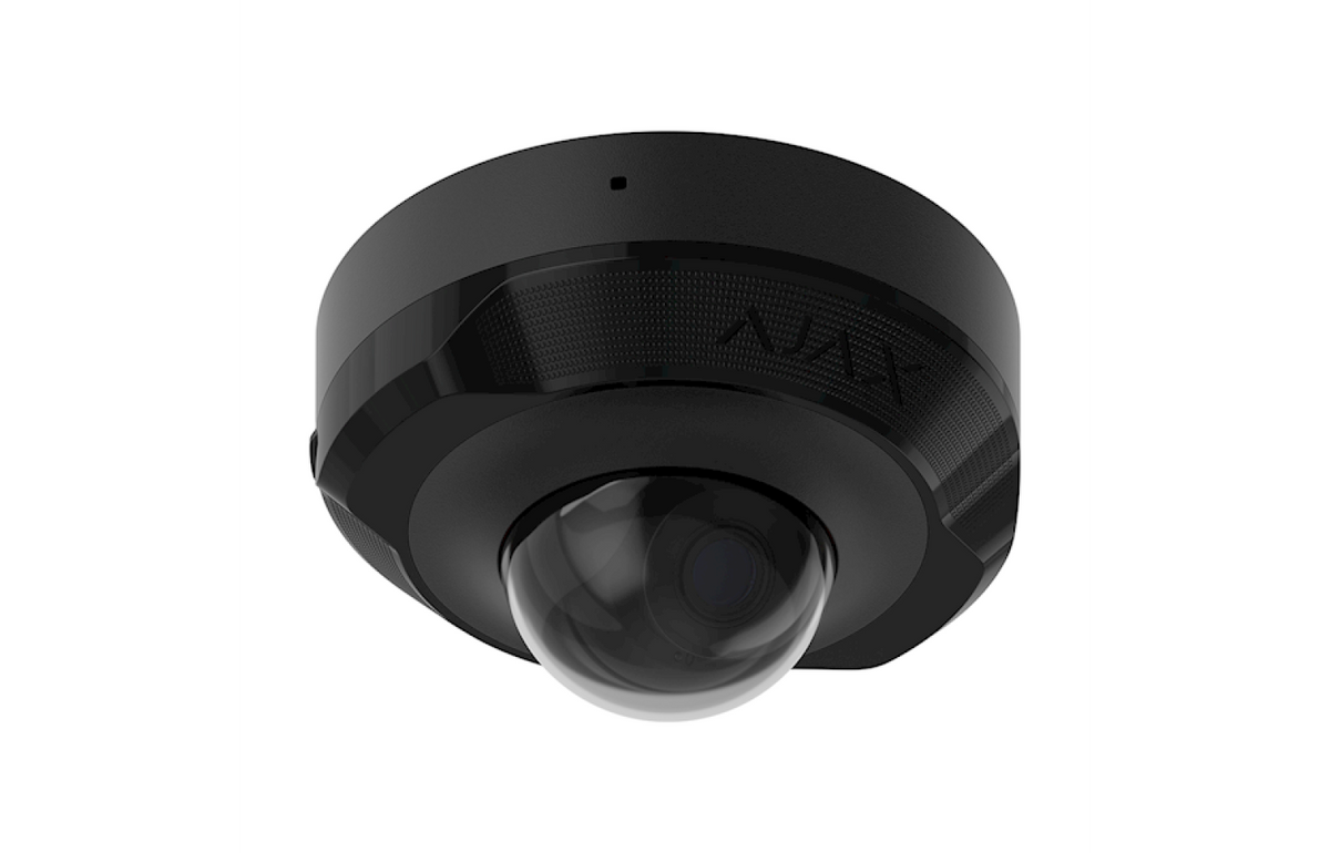 Ajax DomeCam Mini (5 Mp/2.8 mm), Zwart
