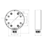 Hikvision Aansluitdoos DS-1280ZJ-DM21