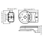 Hikvision Muurbeugel DS-1294ZJ-TRL