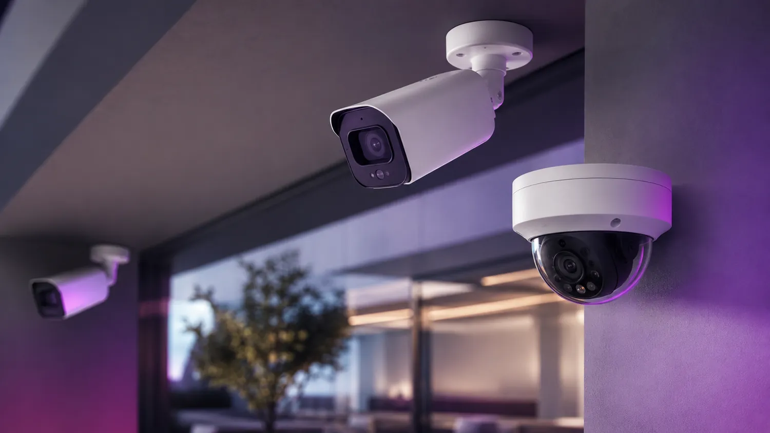 Moderne beveiligingscamera’s voor camerabewaking