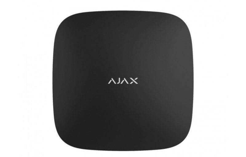 AJAX HUB PLUS, ZWART, 2X GSM, WIFI EN IP