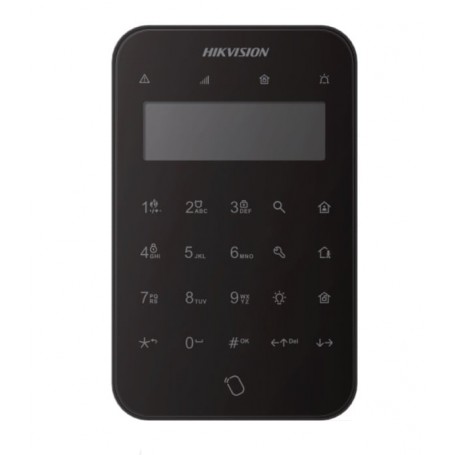 DS-PK1-LT-WE(Black)  AxPro draadloos LCD codebedienpaneel