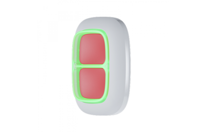 AJAX DOUBLEBUTTON, WIT, DRAADLOZE OVERVALKNOP