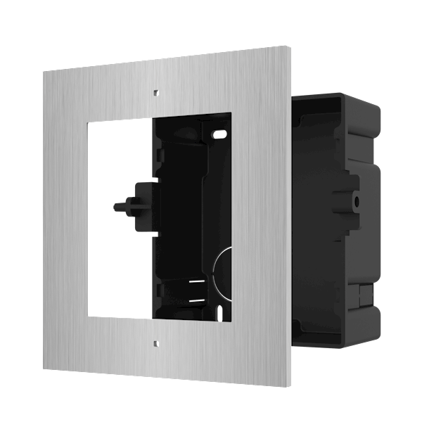 DS-KD-ACF1/S, RVS Inbouwframe 1 Module,