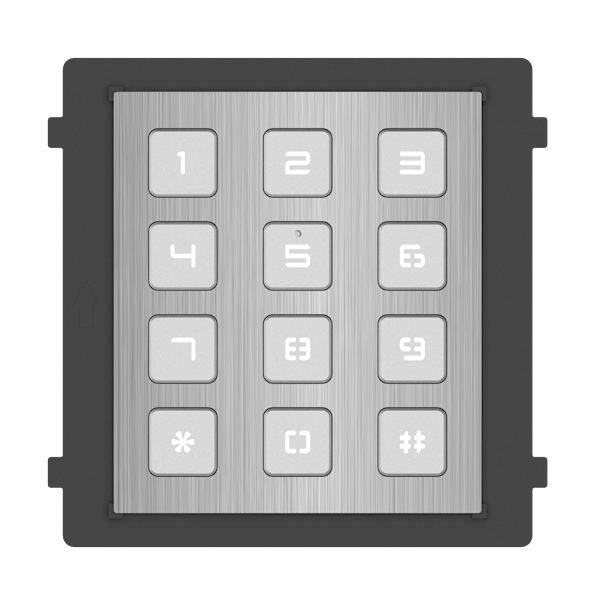 DS-KD-KP/S, Module Intercom, Keypad RVS