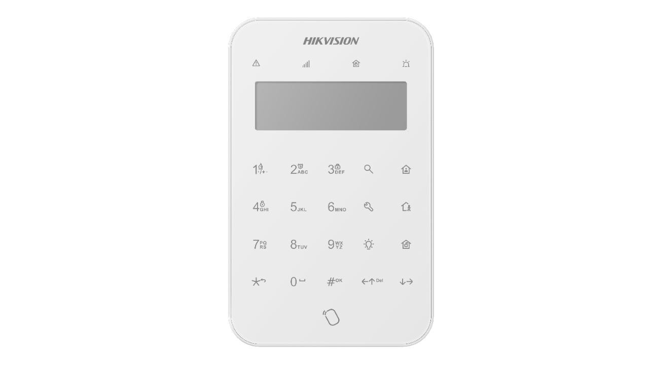 DS-PK1-LT-WE, LCD codebedienpaneel